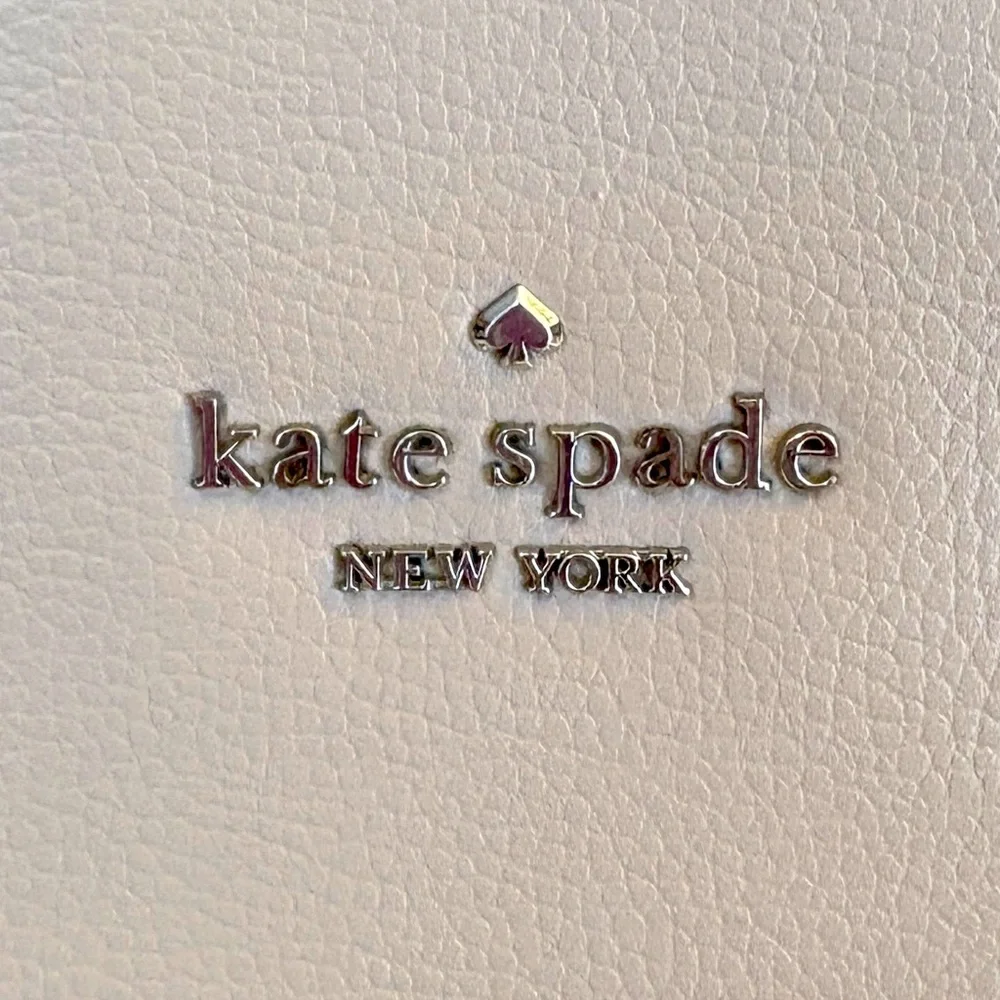 KATE SPADE Pink & Gray 2Way New York Tote Bag, NWOT